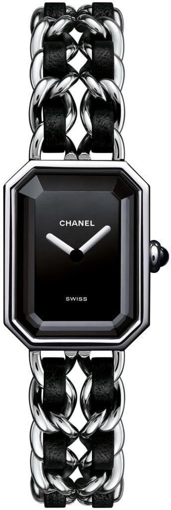 Chanel Damklocka H0451 Premiere Svart/Stål 15x19.5 mm