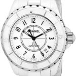 chanel damklocka h0970 j12 vit/keramik ø38 mm