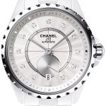 chanel damklocka h4345 j12 vit/keramik ø36.5 mm