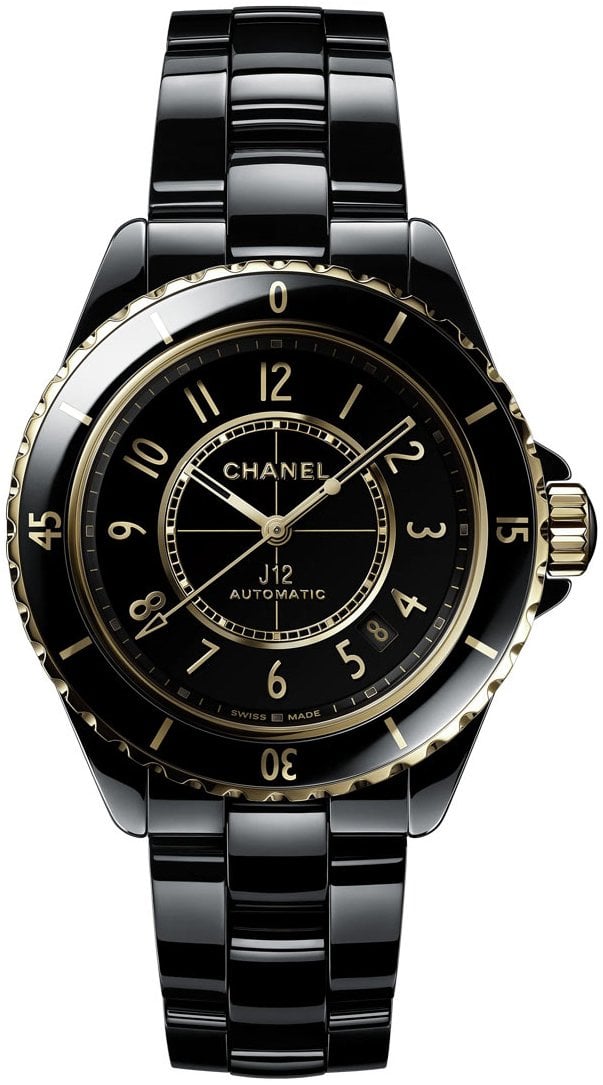 Chanel damklocka h9541 j12 svart/keramik ø38 mm chanel damklocka h9541 j12 svart/keramik ø38 mm