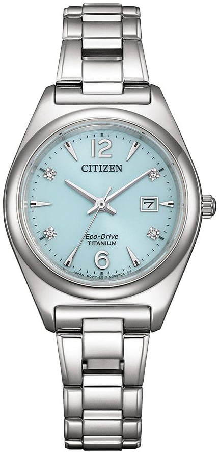 Citizen Damklocka EW2601-81M Classic Blå/Titan Ø29.4 mm