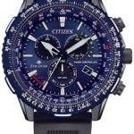 citizen herrklocka cb5006-02l eco drive blå/plast ø45 mm