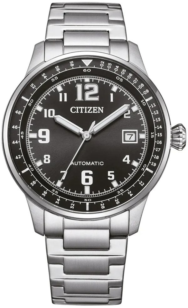 Citizen Herrklocka NJ0190-51E Urban Svart/Stål Ø40 mm