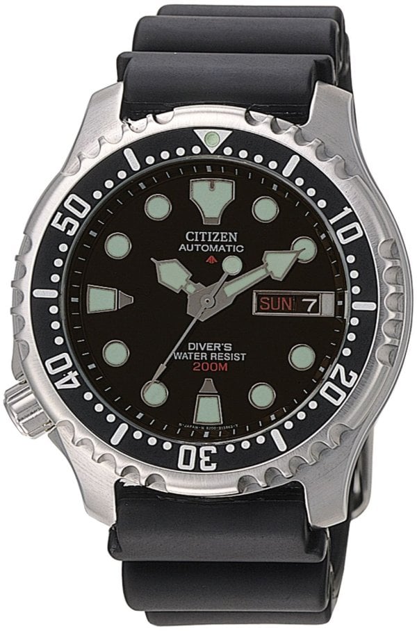Citizen Herrklocka NY0040-09EC Promaster Svart/Gummi Ø41.5 mm