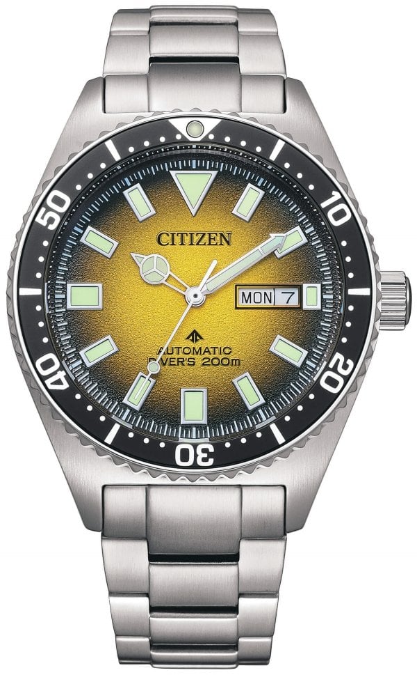 Citizen Herrklocka NY0120-52X Promaster Gul/Stål Ø41 mm