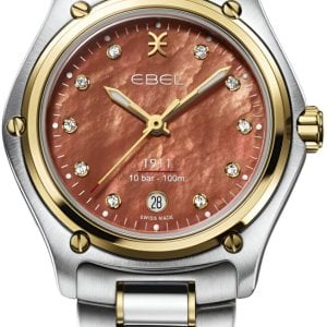 Ebel 1911 Damklocka 1216574 Brun/18 karat gult guld Ø30 mm
