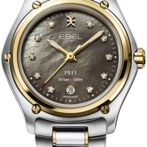 Ebel 1911 Damklocka 1216660 Grå/18 karat gult guld Ø30 mm