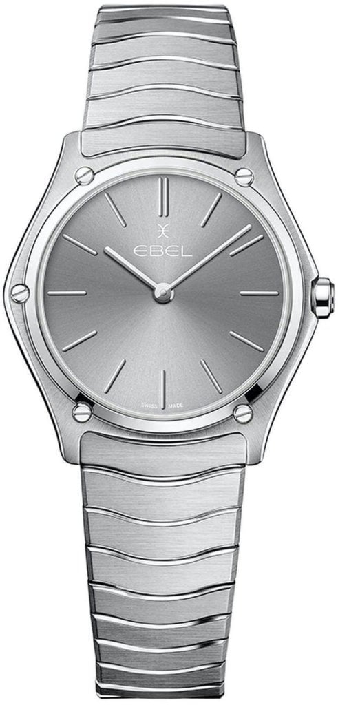 Ebel Damklocka 1216524A Classic Grå/Stål Ø33 mm