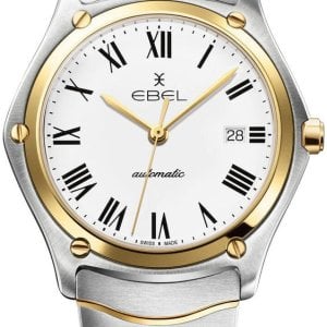 Ebel Herrklocka 1216614 Classic Vit/18 karat gult guld Ø40 mm