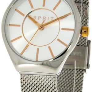 Esprit Damklocka ES1L004M0045 Vit/Stål Ø34 mm