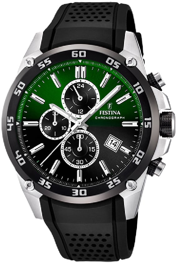 Festina Herrklocka F20330-B The Original Flerfärgad/Gummi Ø47 mm