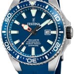 festina herrklocka f20664-1 the original diver blå/gummi ø45.7 mm