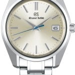 grand seiko herrklocka sbgp001g heritage collection beige/stål ø40