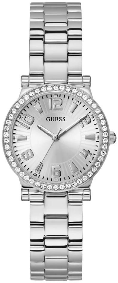 Guess Damklocka GW0686L1 Fawn Silverfärgad/Stål Ø32 mm