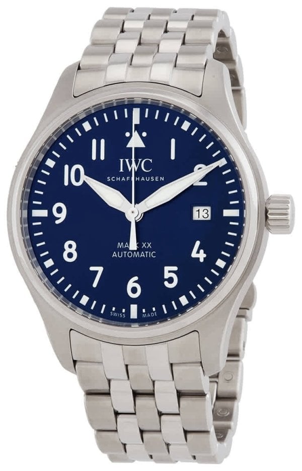 IWC Herrklocka IW328204 Mark Xx Blå/Stål Ø40 mm