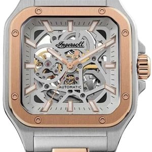 Ingersoll Herrklocka I14502 The Ollie Silverfärgad/Roséguldstonat