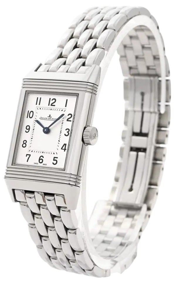 Jaeger LeCoultre Damklocka 2548140 Reverso Classic Silverfärgad/Stål