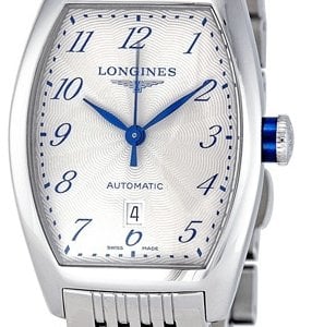 Longines Damklocka L2.142.4.73.6 Evidenza Vit/Stål 30.6x26 mm