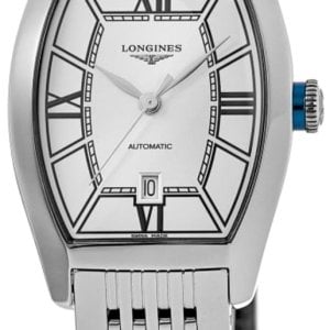 Longines Damklocka L2.142.4.76.6 Evidenza Silverfärgad/Stål
