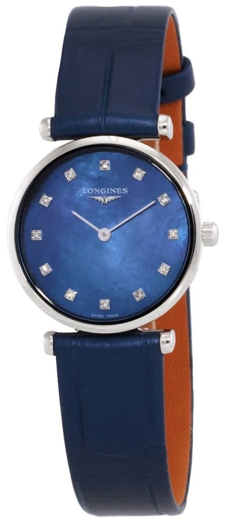 Longines Damklocka L4.209.4.81.2 La Grande Classique De Blå/Läder