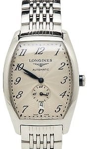 Longines Herrklocka L2.642.4.73.6 Evidenza Silverfärgad/Stål 38x33