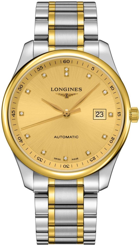 Longines Herrklocka L2.893.5.37.7 Master Guld/Gulguldtonat stål Ø42