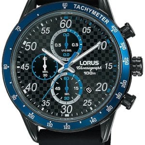Lorus Herrklocka RM337EX9 Sports Svart/Gummi Ø45 mm