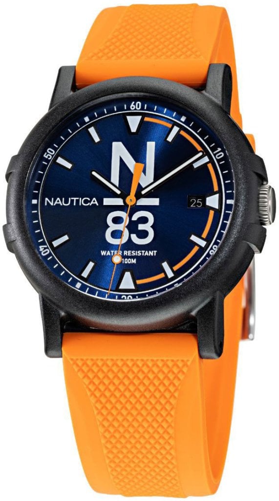 Nautica Herrklocka NAPEPS103 N83 Blå/Gummi Ø38 mm