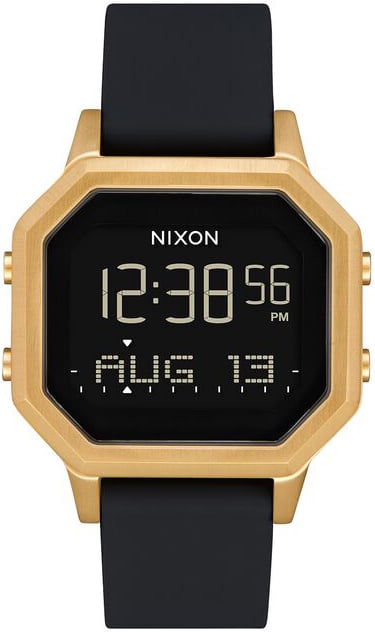 Nixon Damklocka A1211-513 The Siren LCD/Gummi
