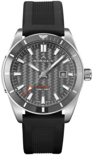 Norqain Herrklocka N1000C03A/G101/10BR.20S Adventure Grå/Gummi Ø42