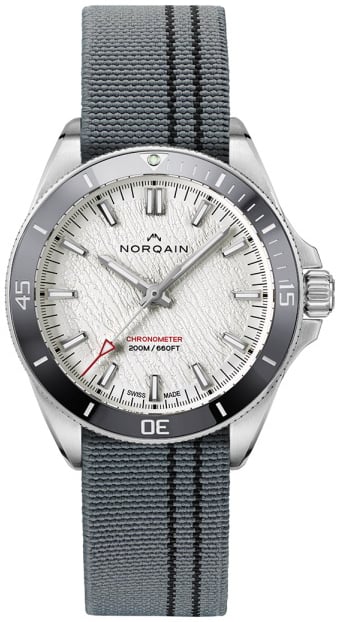 Norqain Herrklocka NN1001SC3CA/GL101/15GBF Adventure Vit/Läder Ø40