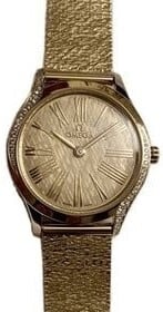 Omega Damklocka 428.55.26.60.99.001 De Ville Mini Tresor Guld/18