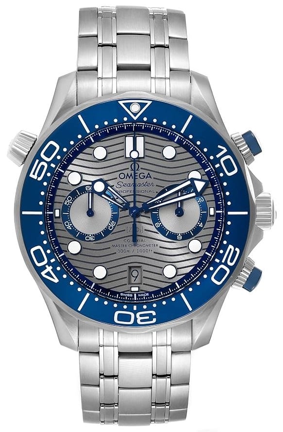 Omega Herrklocka 210.30.44.51.06.001 Seamaster Diver 300M Grå/Stål
