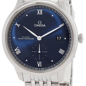 Omega Herrklocka 434.10.41.20.03.001 De Ville Prestige Blå/Stål