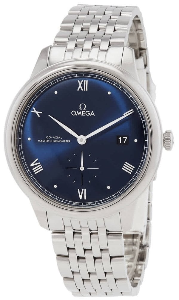 Omega Herrklocka 434.10.41.20.03.001 De Ville Prestige Blå/Stål