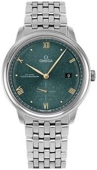 Omega Herrklocka 434.10.41.20.10.001 De Ville Prestige Grön/Stål