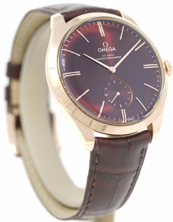 Omega Herrklocka 435.53.40.21.11.002 De Ville Tresor Röd/Läder Ø40