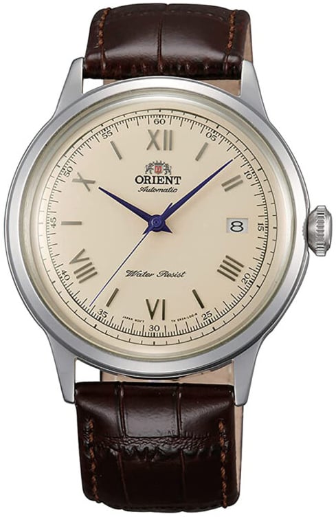 Orient Herrklocka AC00009N Bambino Beige/Läder Ø40.5 mm