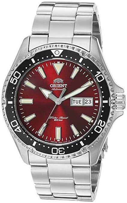Orient Herrklocka RA-AA0003R39B Mako Iii Röd/Stål Ø41.8 mm