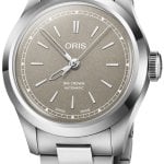 oris damklocka 01 531 7797 4056-07 8 17 06 big crown brun/stål ø34