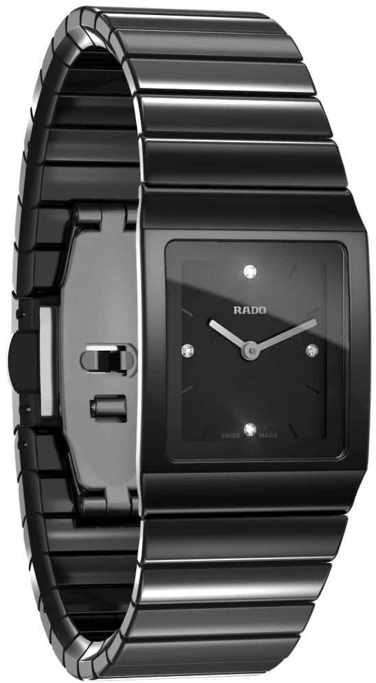 Rado Damklocka R21702702 Ceramica Svart/Keramik