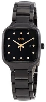 Rado Damklocka R27080702 True Svart/Keramik