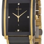 rado herrklocka r20204712 integral svart/gulguldtonat stål