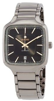 Rado R27077102 True Square Grå/Keramik Ø38 mm