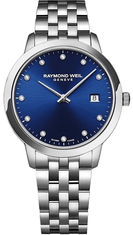 Raymond Weil Damklocka 5385-ST-50081 Toccata Blå/Stål Ø34 mm