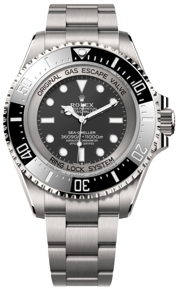 Rolex Herrklocka 126067-0001 Deep Sea Svart/Titan Ø50 mm