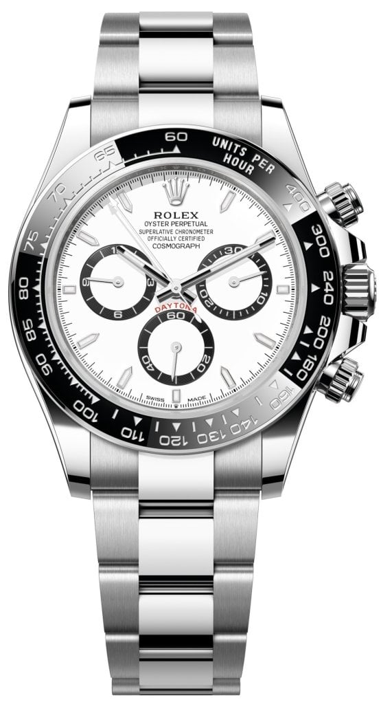 Rolex Herrklocka 126500LN-0001 Cosmograph Daytona Vit/Stål Ø40 mm