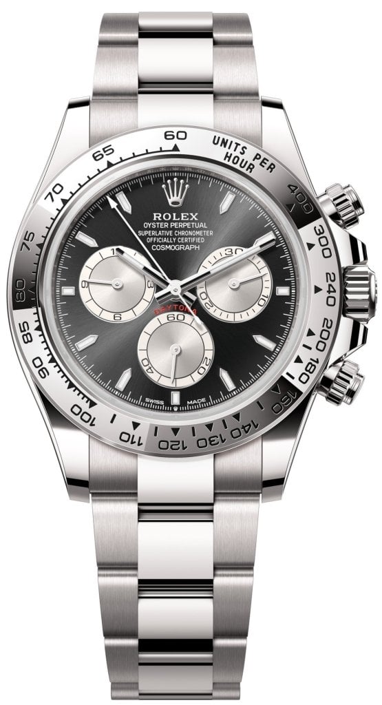 Rolex Herrklocka 126509-0001 Cosmograph Daytona Svart/18 karat vitt