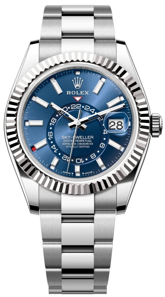 Rolex Herrklocka 336934-0005 Sky-Dweller Blå/Stål Ø42 mm