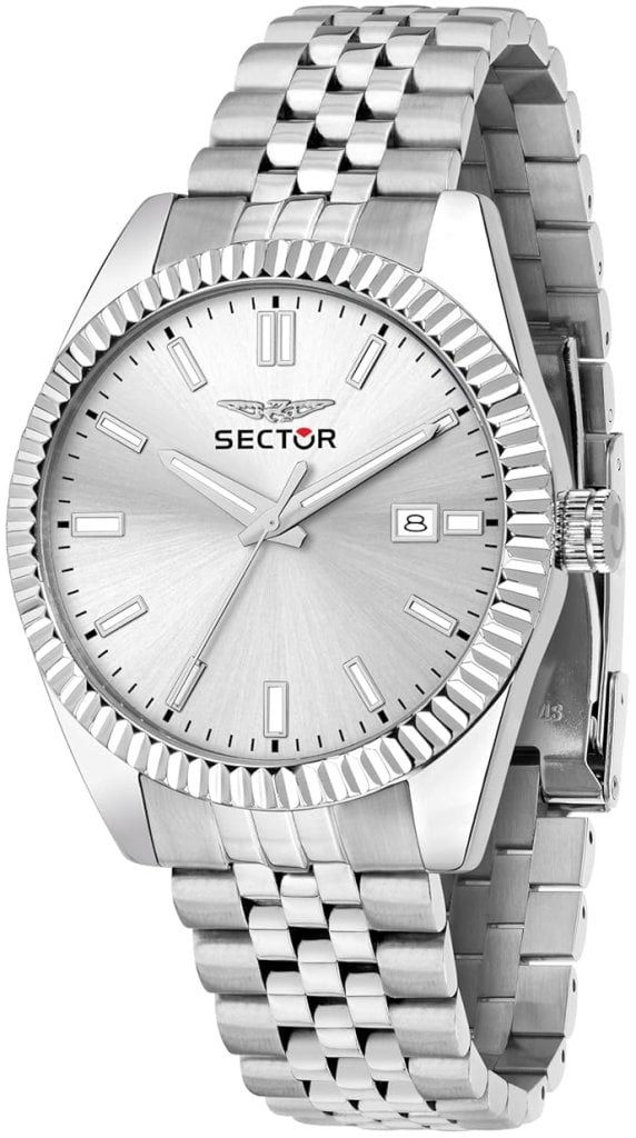 Sector 240 Herrklocka R3253240014 Silverfärgad/Stål Ø41 mm
